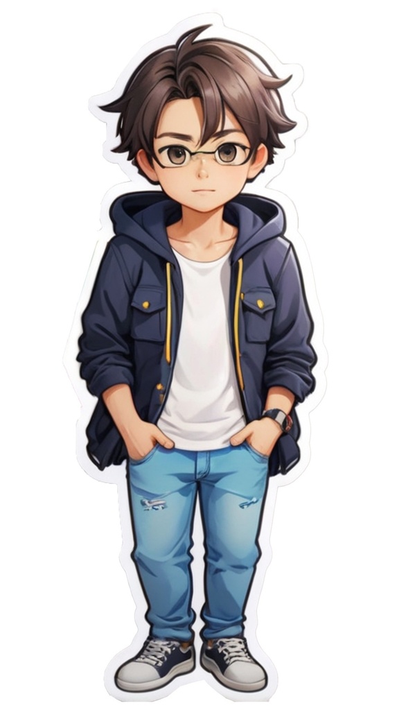 青年キャラクター01