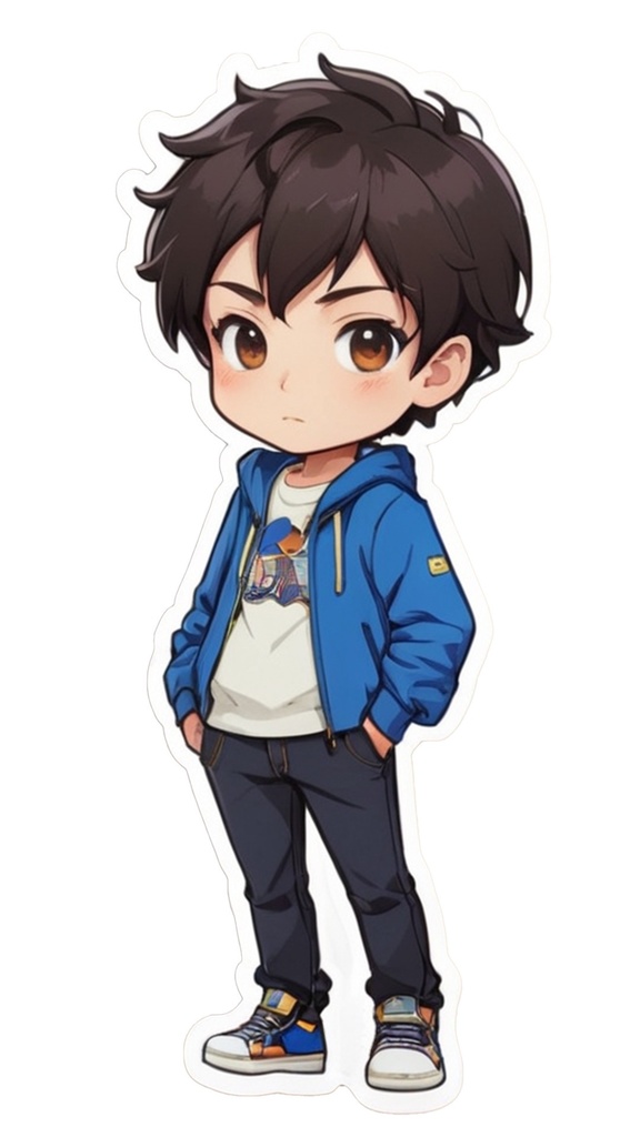 青年キャラクター06