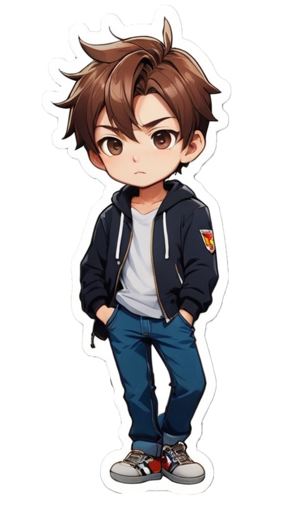 青年キャラクター07