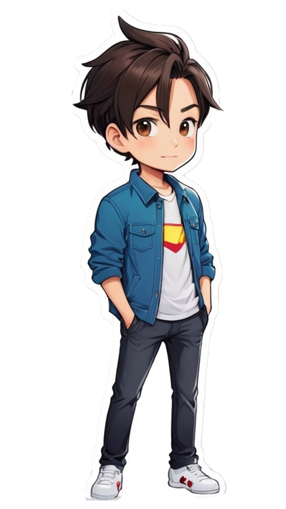 青年キャラクター08