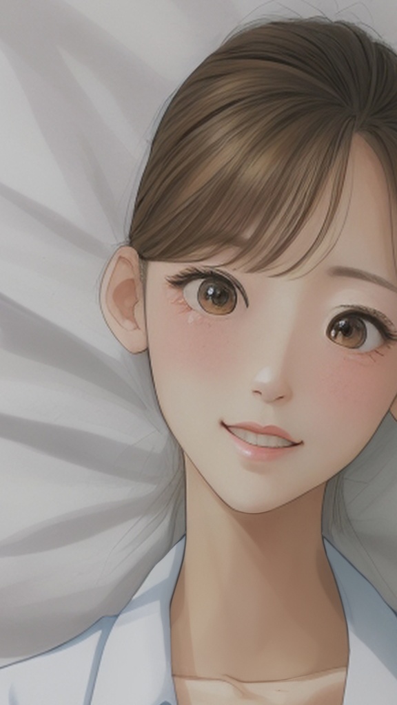 見つめる女性01