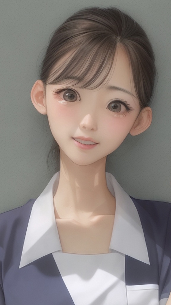 見つめる女性04