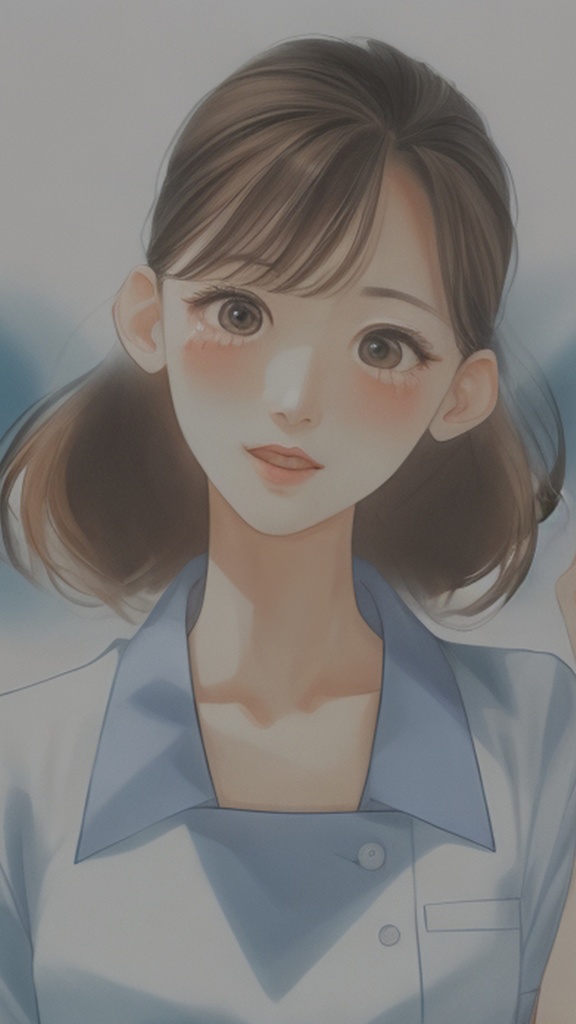 見つめる女性05