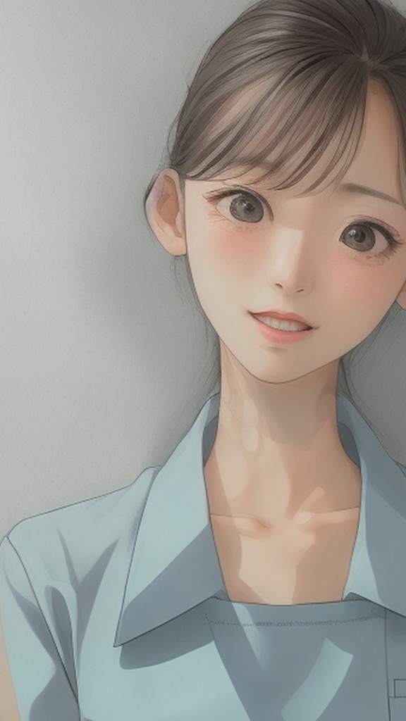 見つめる女性06