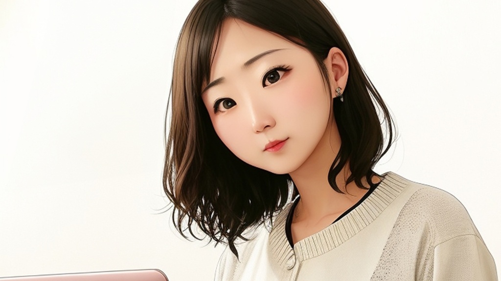 パソコンを使うビジネスウーマン