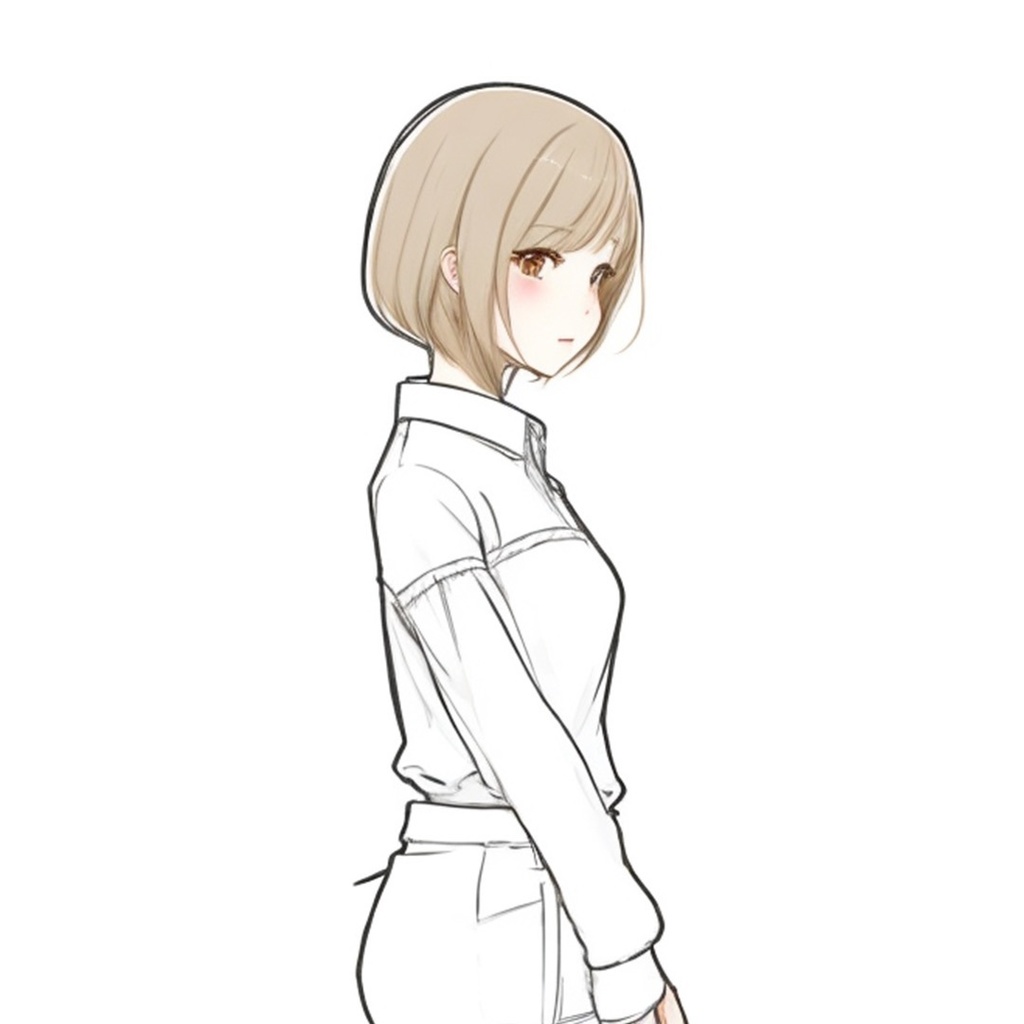 綺麗なお姉さんのイラスト