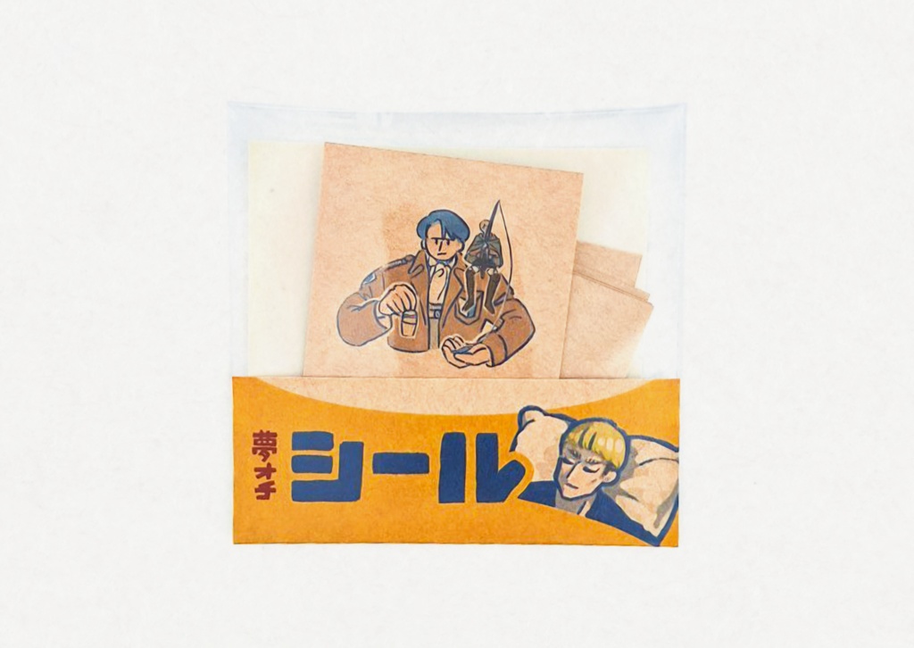 デカイ兵長シール