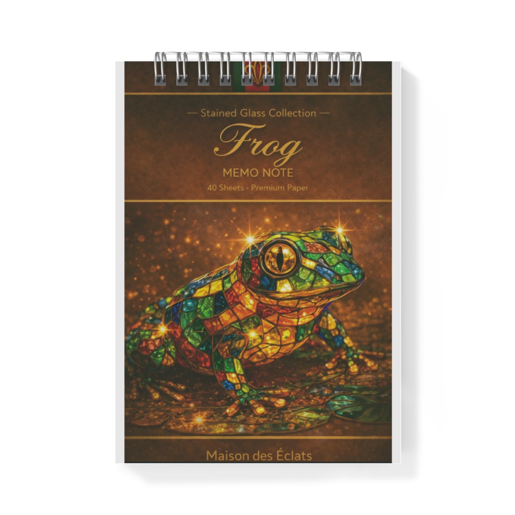 奇獣「ステンドグラスカエル」メモ帳