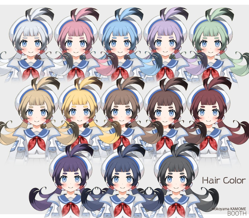 【Live2Dmodel】KAMOMEちゃん【Vtubestudio/nizimaLive】