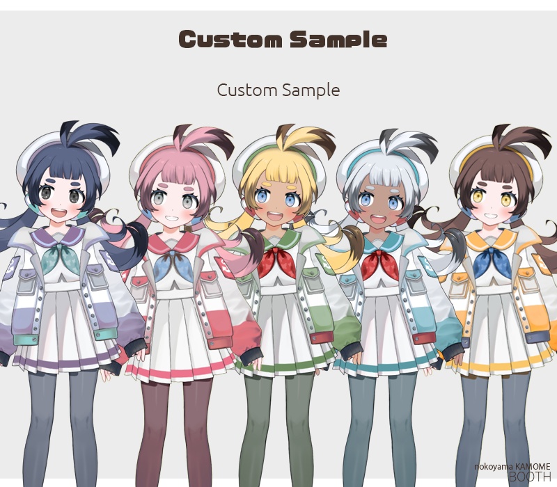 【Live2Dmodel】KAMOMEちゃん【Vtubestudio/nizimaLive】