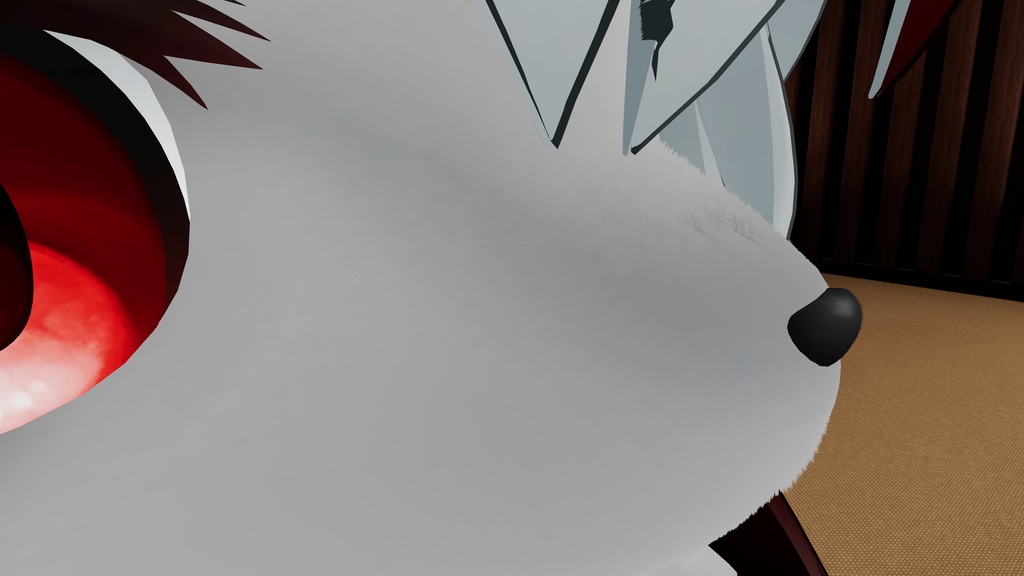 【無料】灰島ちゃんのお顔用ファー設定ファイル