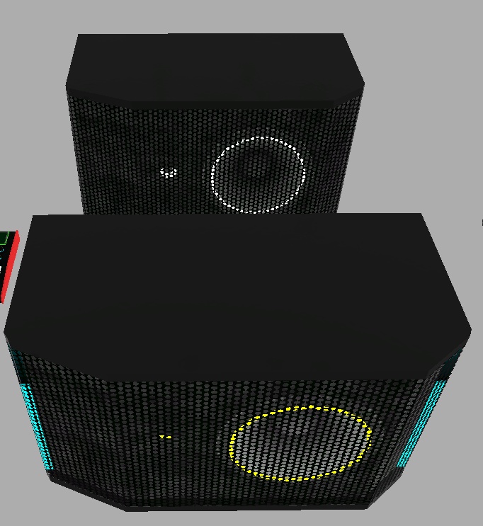 【VRMアバター/VRM用アイテム/FBX同梱】DJ機材セット