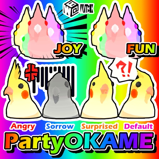 【VRMアバター】PartyOKAME
