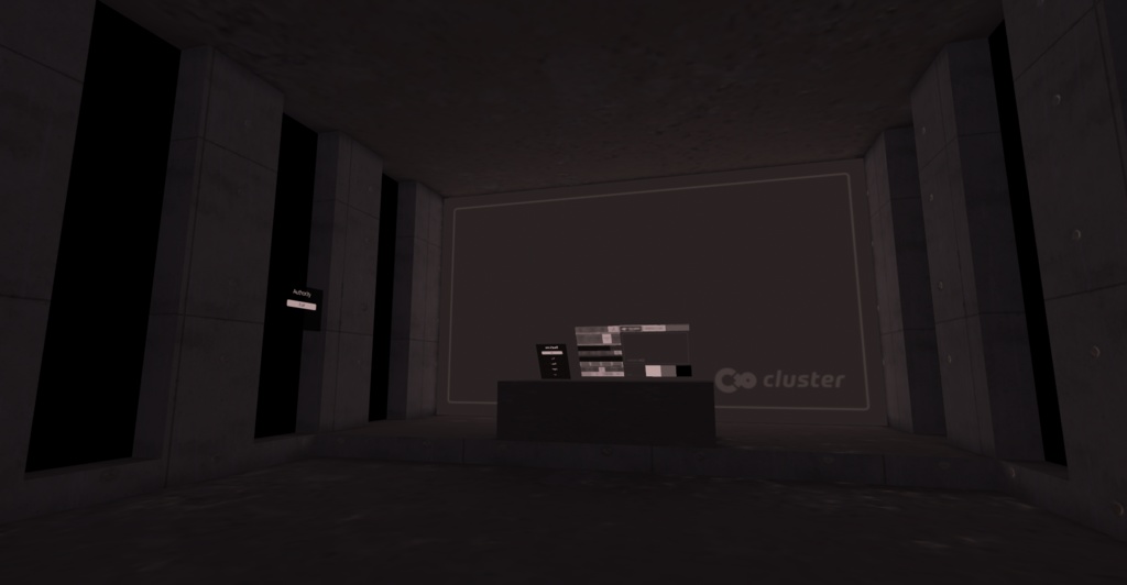 cluster用ワールドVJシステム