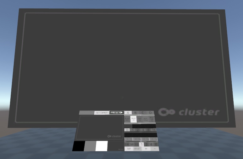 cluster用ワールドVJシステム