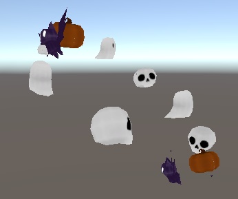 【MA対応】ハロウィンパーティクルヘイロー