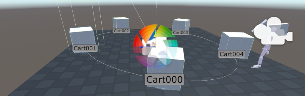 【cluster用ギミック】商品ディスプレイコンベアギミック