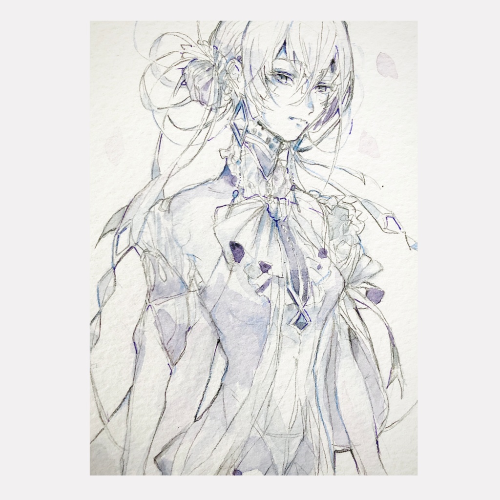 【水彩】ドローイング