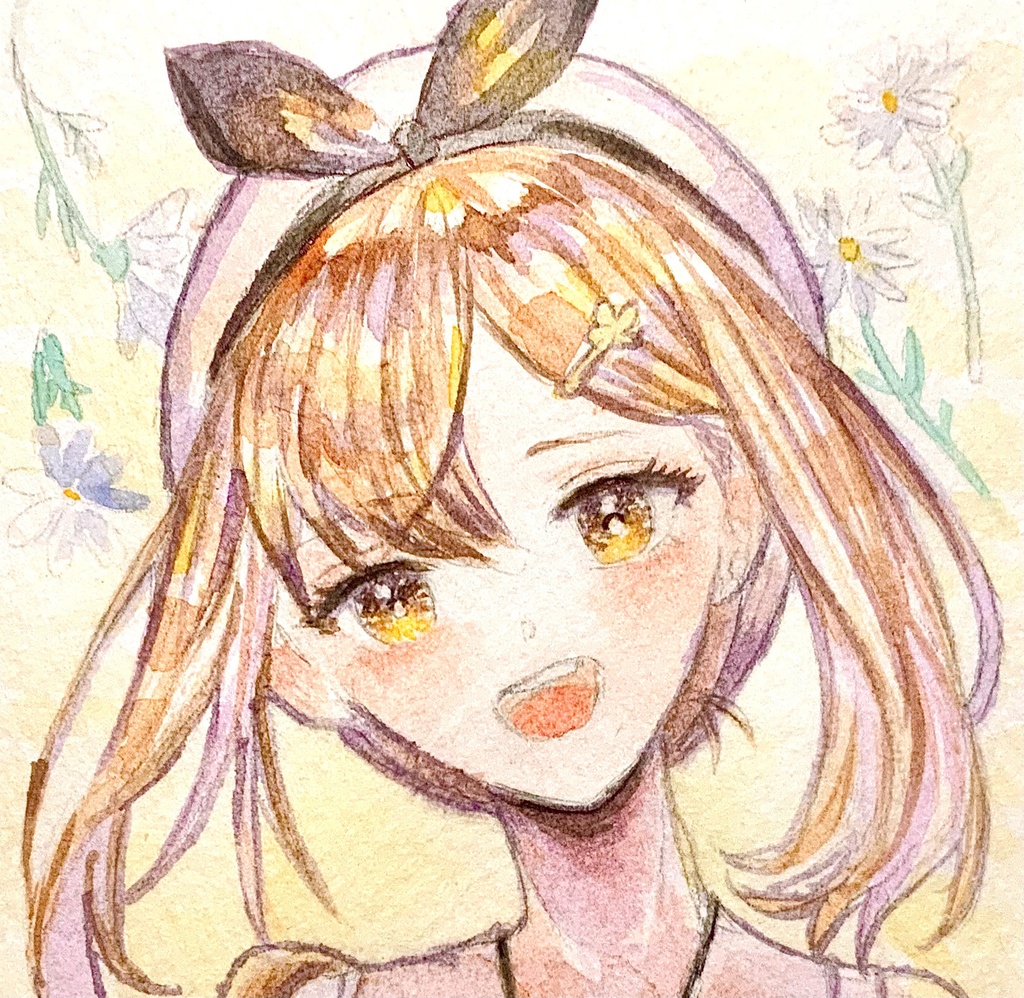 【ライザのアトリエ】ライザ水彩原画