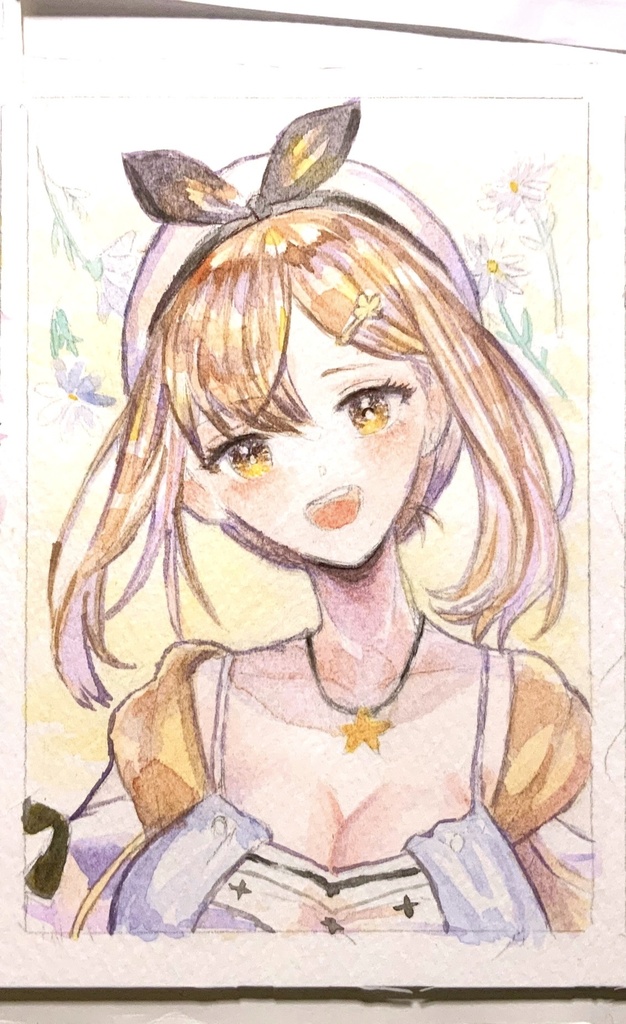 【ライザのアトリエ】ライザ水彩原画
