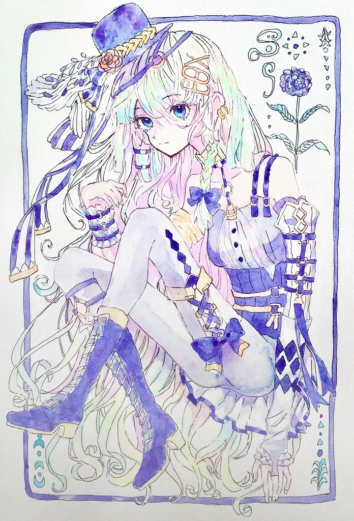 【創作】水彩原画
