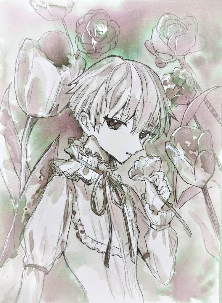 【創作】オリジナル ドローイングイラスト