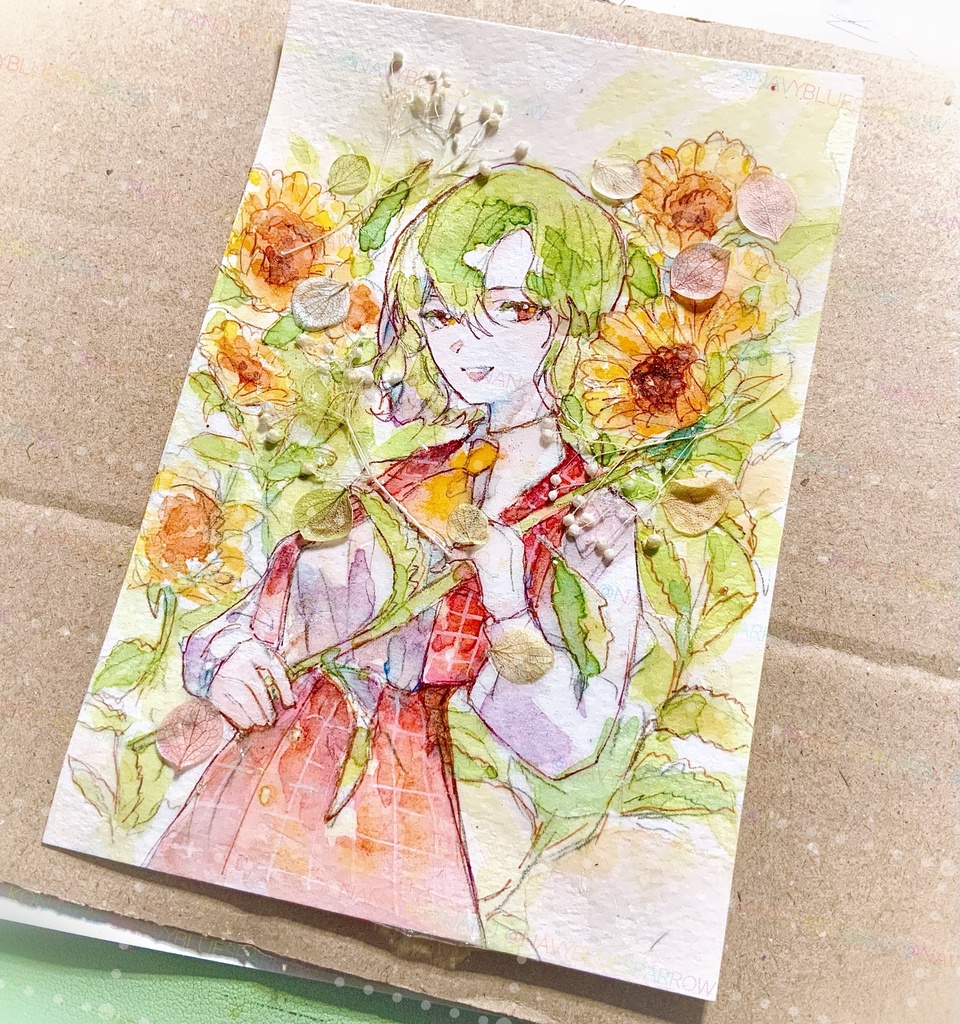 【東方花映塚】風見幽香 水彩イラスト