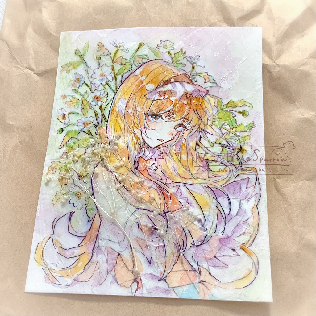 【東方妖々夢】アリス・マーガトロイド 水彩イラスト