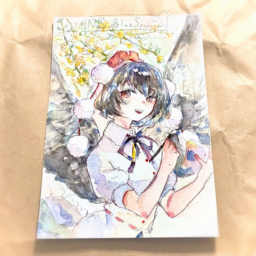 【東方】射命丸文 水彩イラスト