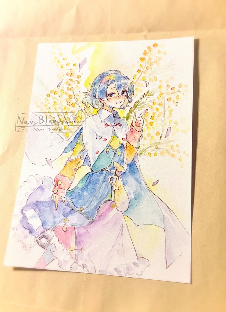 【東方虹龍洞】天弓千亦 水彩イラスト