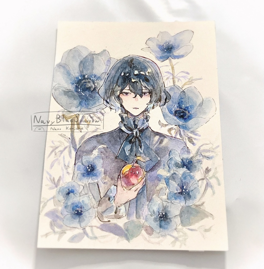 【創作】水彩イラスト