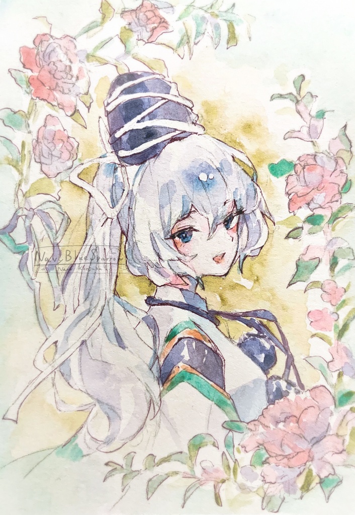 【東方神霊廟】物部布都 水彩イラスト