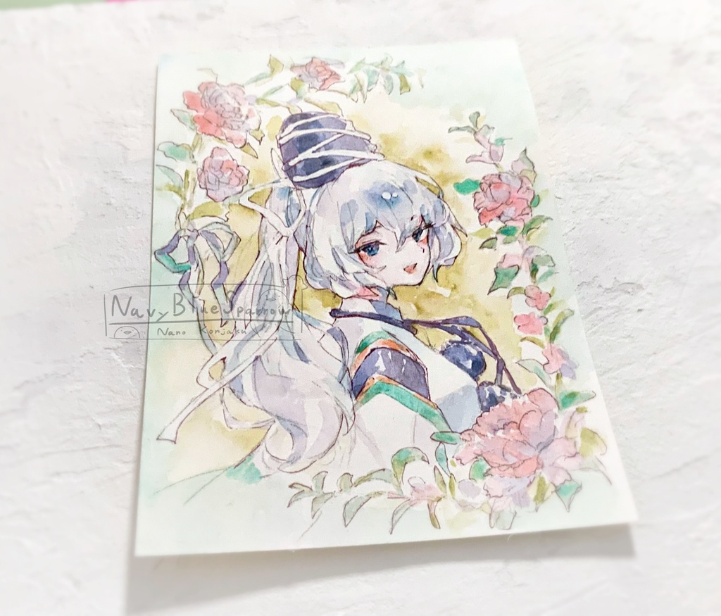 【東方神霊廟】物部布都 水彩イラスト