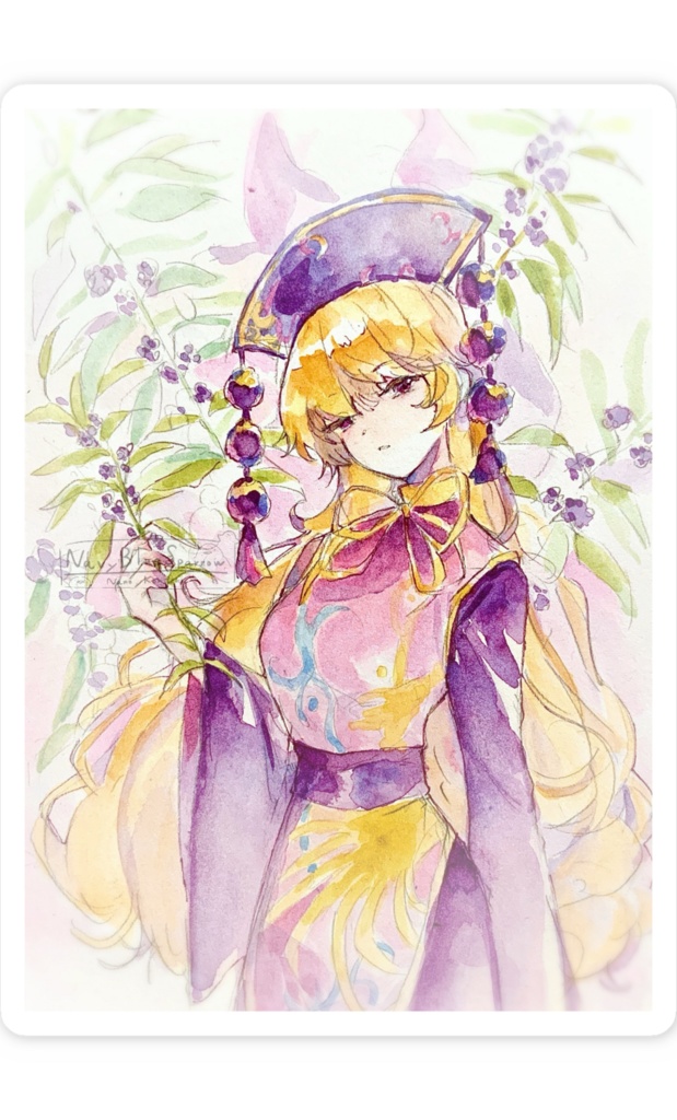 【東方Project】パチュリー / 早苗 / 純狐 / 諏訪子 スマホステッカー