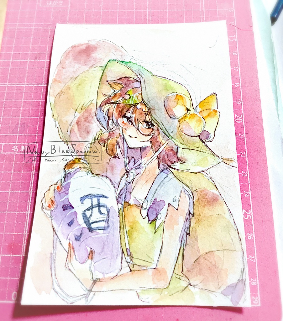 【東方神霊廟】二ッ岩マミゾウ 水彩イラスト