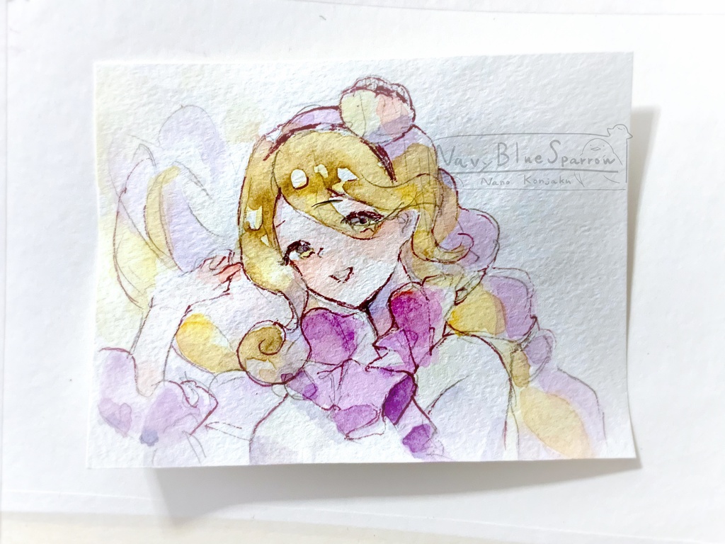 【東方錦上京】渡里ニナ 水彩イラスト