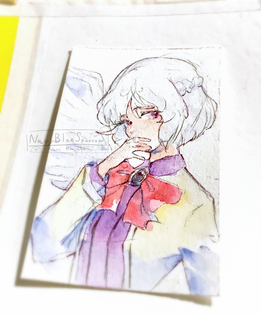 【東方紺珠伝】稀神サグメ 水彩イラスト