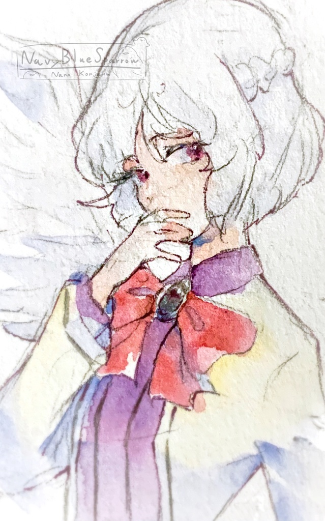 【東方紺珠伝】稀神サグメ 水彩イラスト