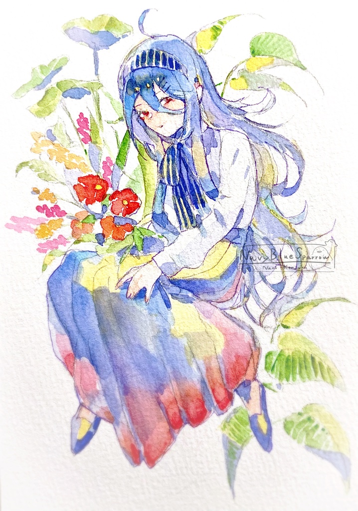 水彩イラスト原画