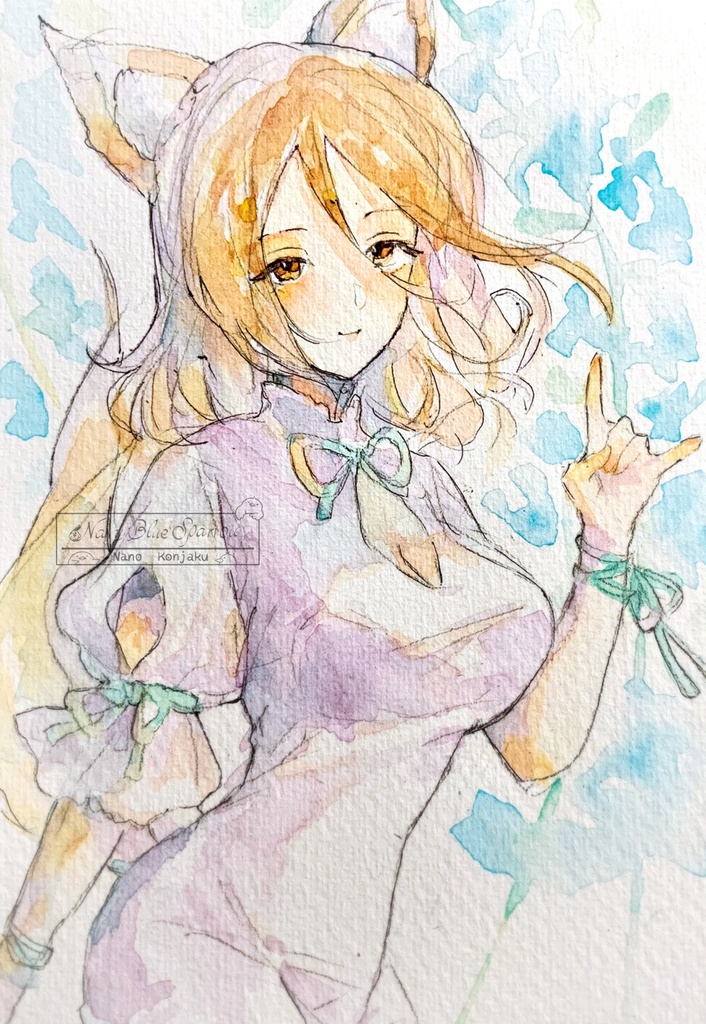 【東方虹龍洞】菅牧典 水彩イラスト