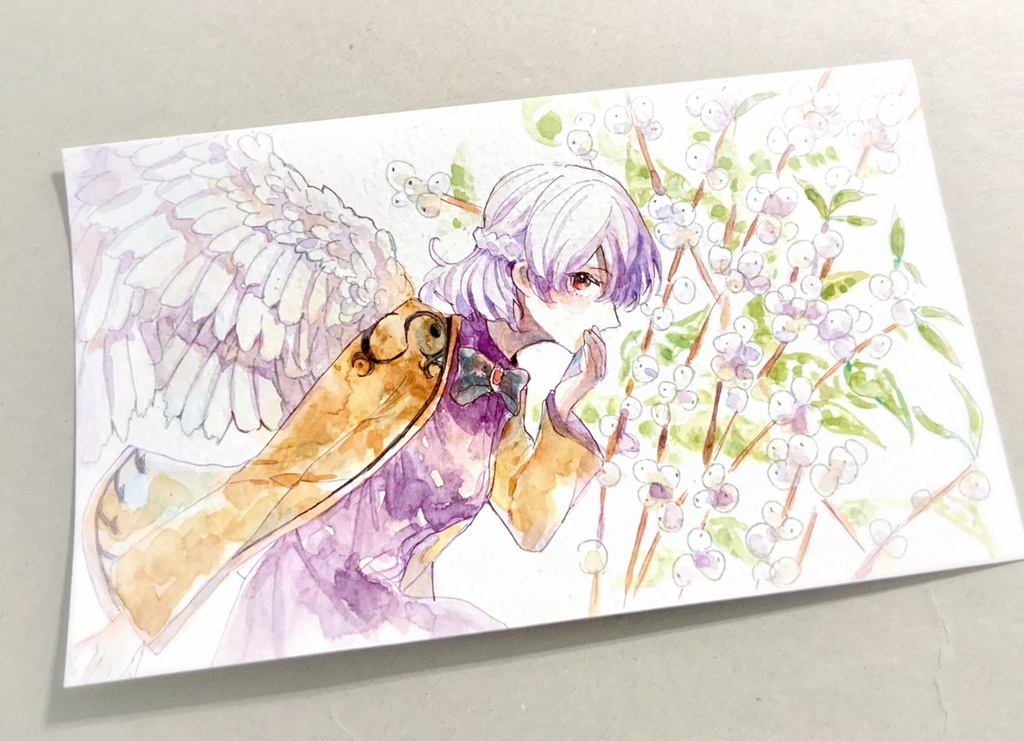 【東方紺珠伝】稀神サグメ 水彩イラスト