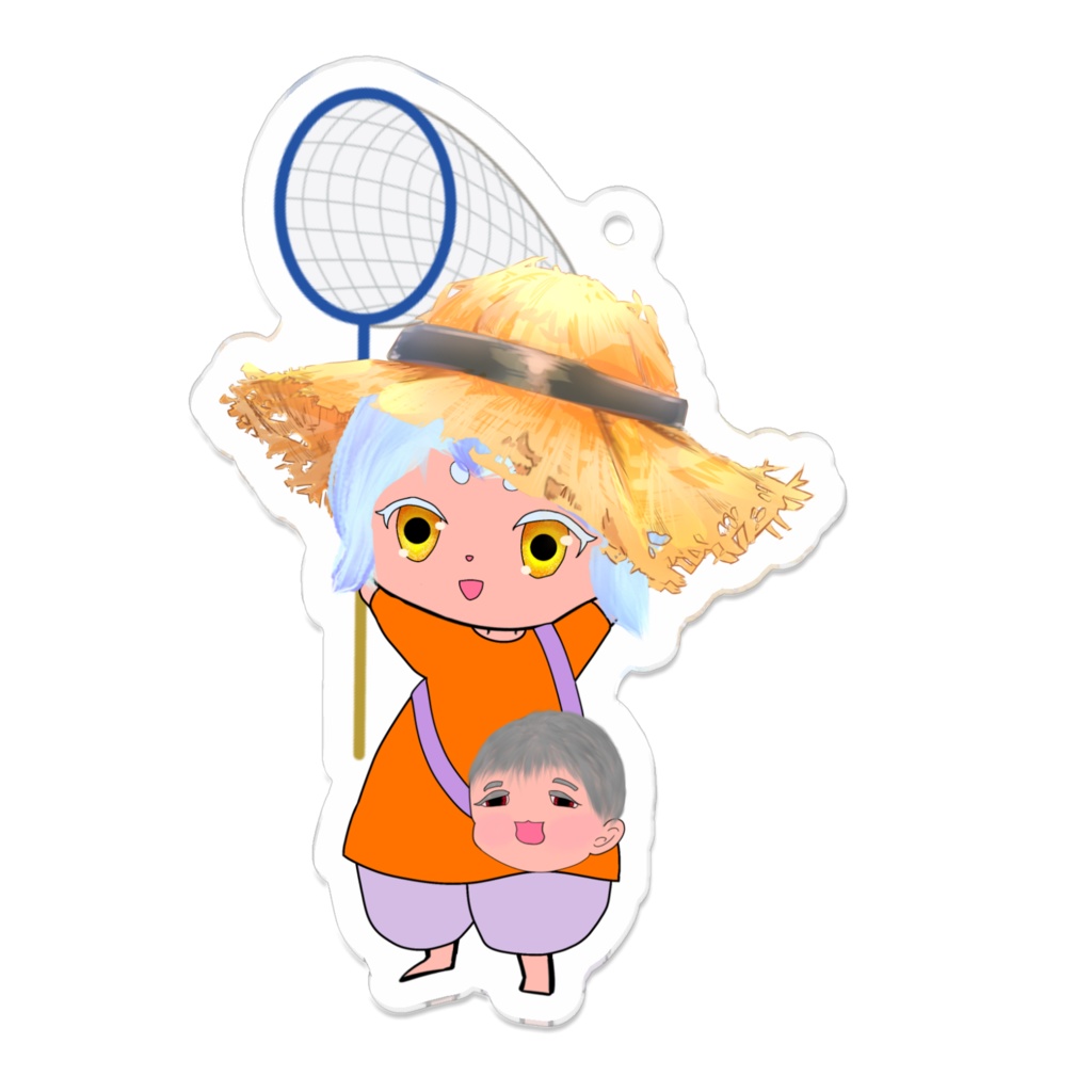 空蒼夜Version１　アクリルキーホルダー