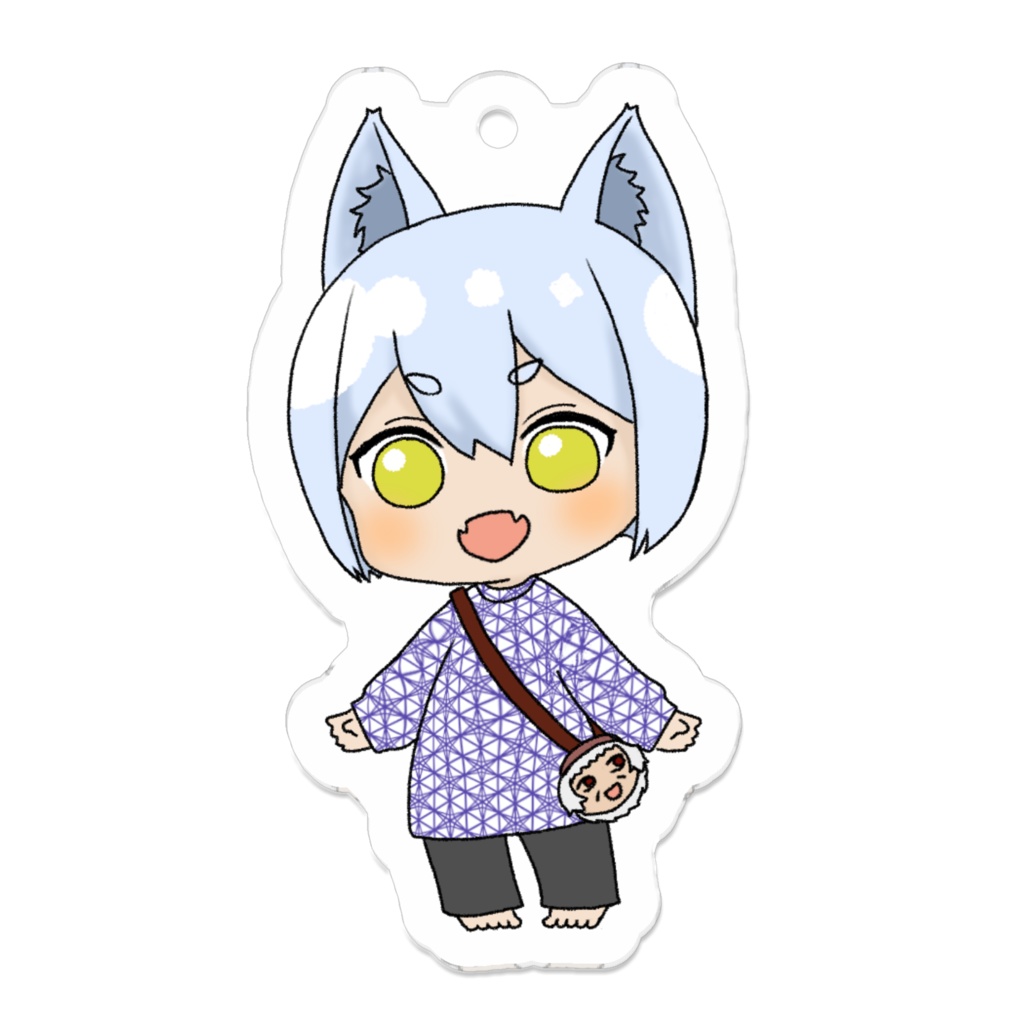 空蒼夜 Version2 アクリルキーホルダー