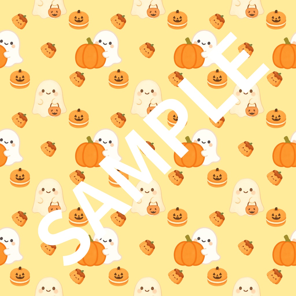 デジタルペーパー　ハロウィン　3枚セット