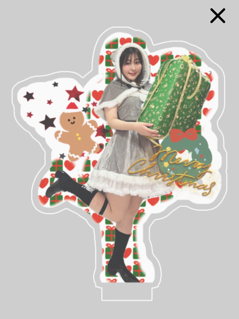 クリスマスミニアクスタ