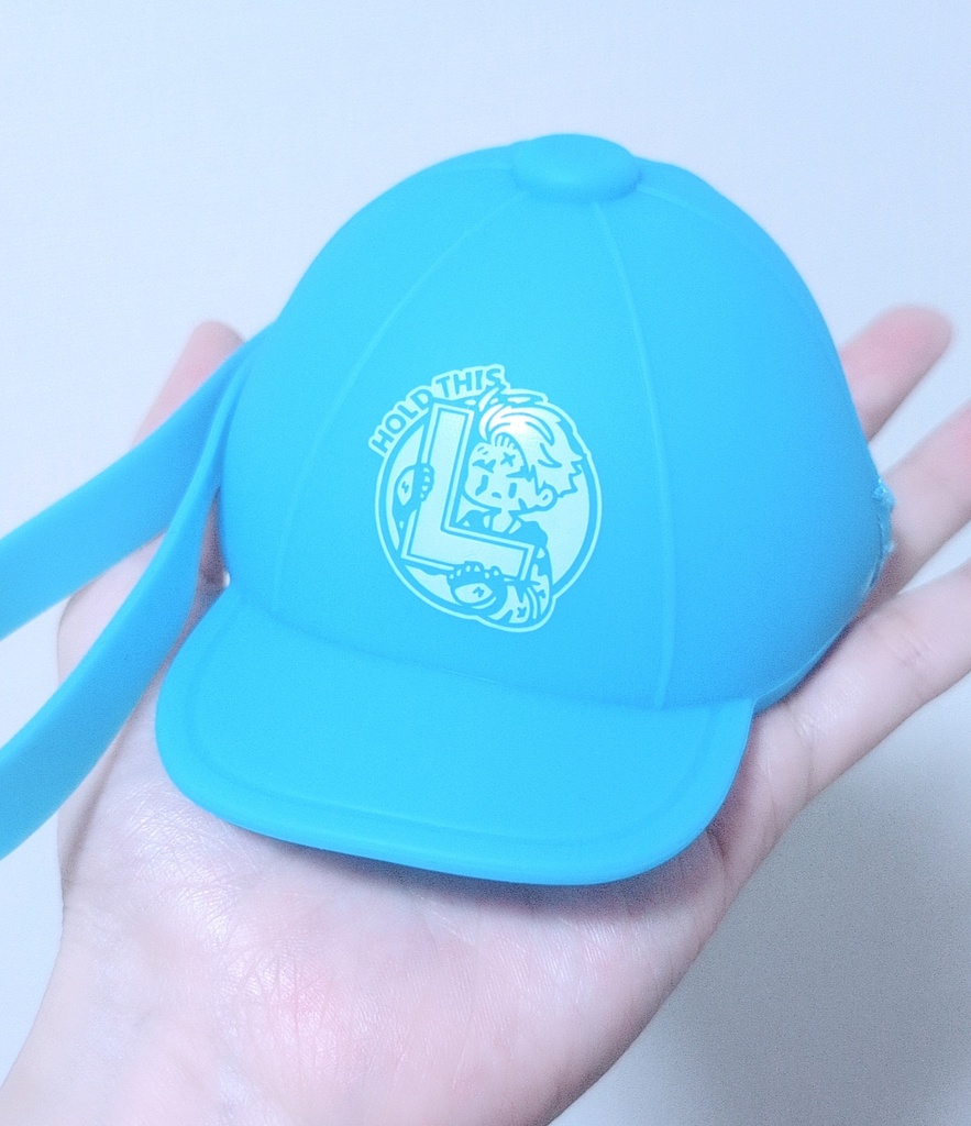 【HOLD THIS L】キャップ型シリコンポーチ