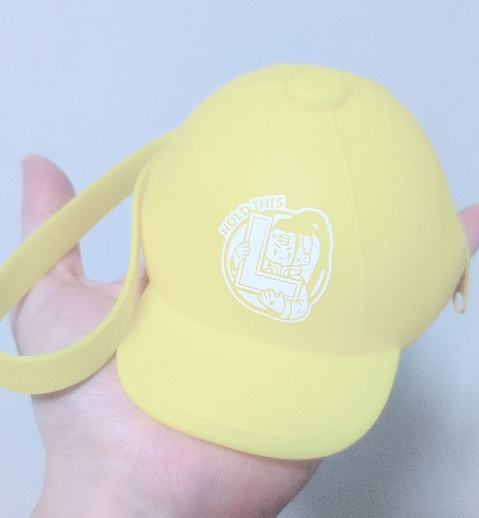 【HOLD THIS L】キャップ型シリコンポーチ