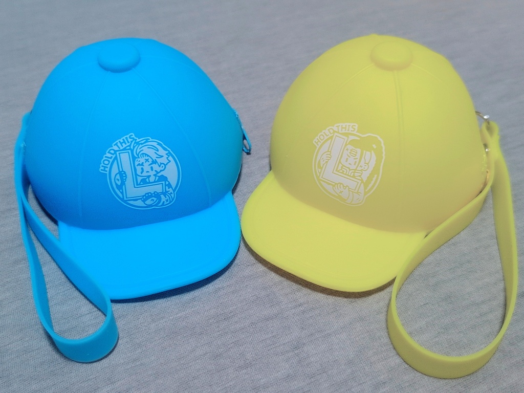 【HOLD THIS L】キャップ型シリコンポーチ