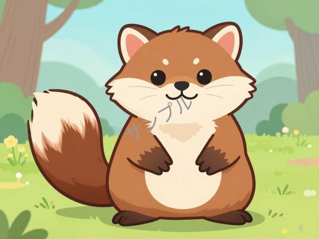【無料】2頭身動物キャラセット JPG|AI生成イラスト20枚