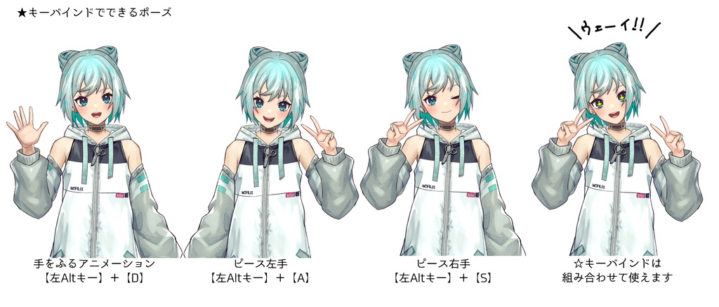 【Live2Dモデル】ねおかん【VtubeStudio対応】